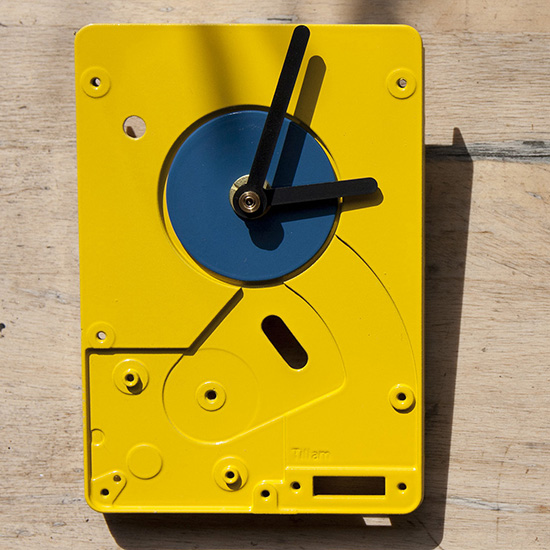 Yellow nerdy tillam clock